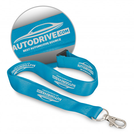 Soft Touch Logo Lanyard