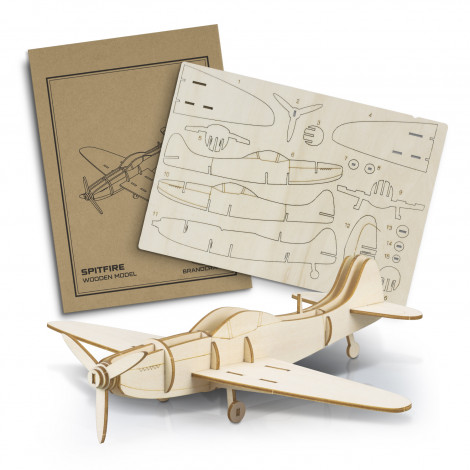 BRANDCRAFT Spitfire Wooden Model