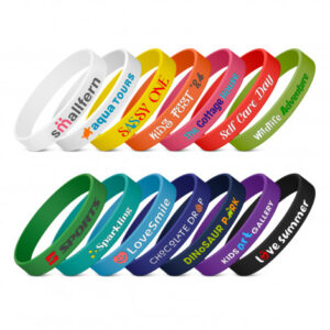 Kids Silicone Wrist Band - Debossed