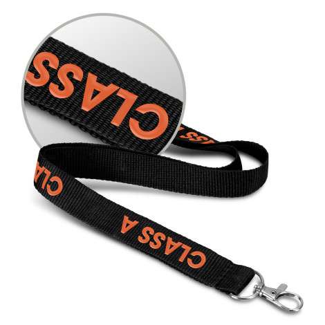 Soft Touch Logo Lanyard