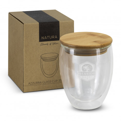 NATURA Azzurra Glass Cup - 350ml