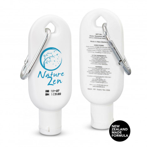 SPF 50+ Sun Gel 30ml Tube with Carabiner