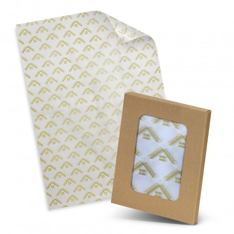 Tissue Paper with Envelope - White