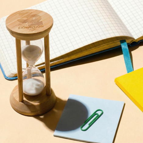 image of product Tempus Bamboo Hourglass Feature