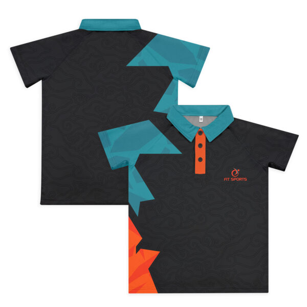 image of product Custom Youth Active Polo Main