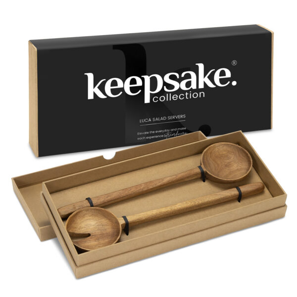image of product Keepsake Luca Salad Servers Main