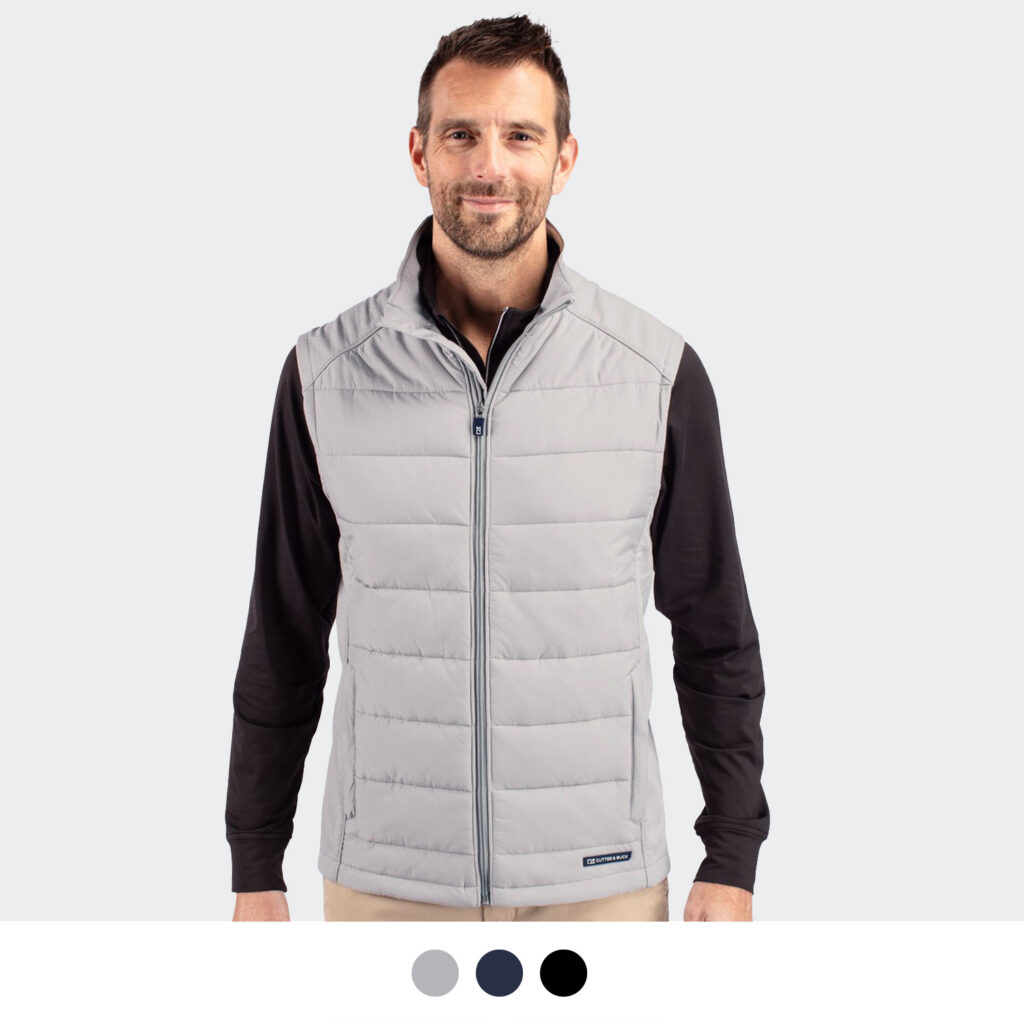 image of product Cutter & Buck Evoke Mens Hybrid Vest Main