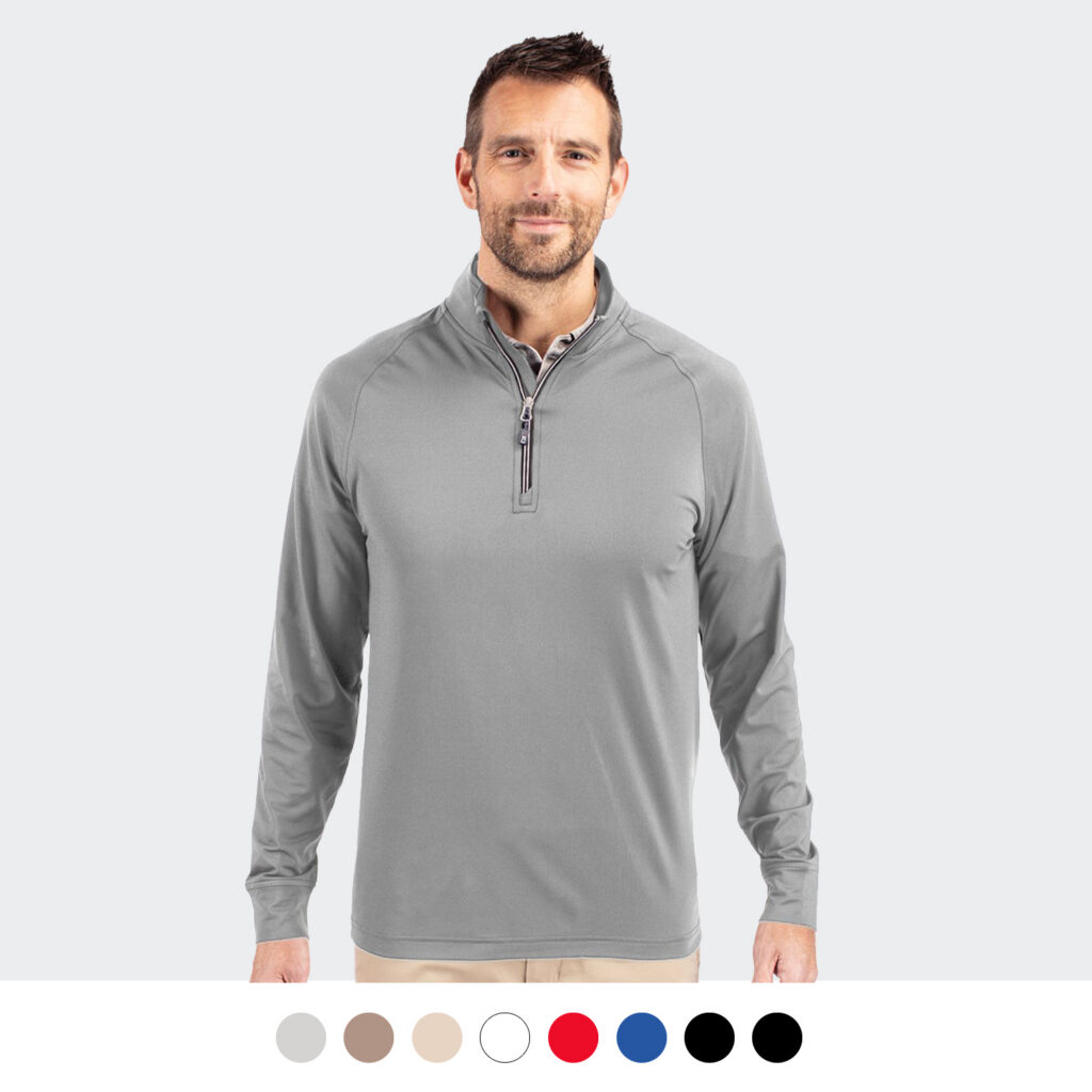 image of product Cutter & Buck Adapt Mens Half Zip Main