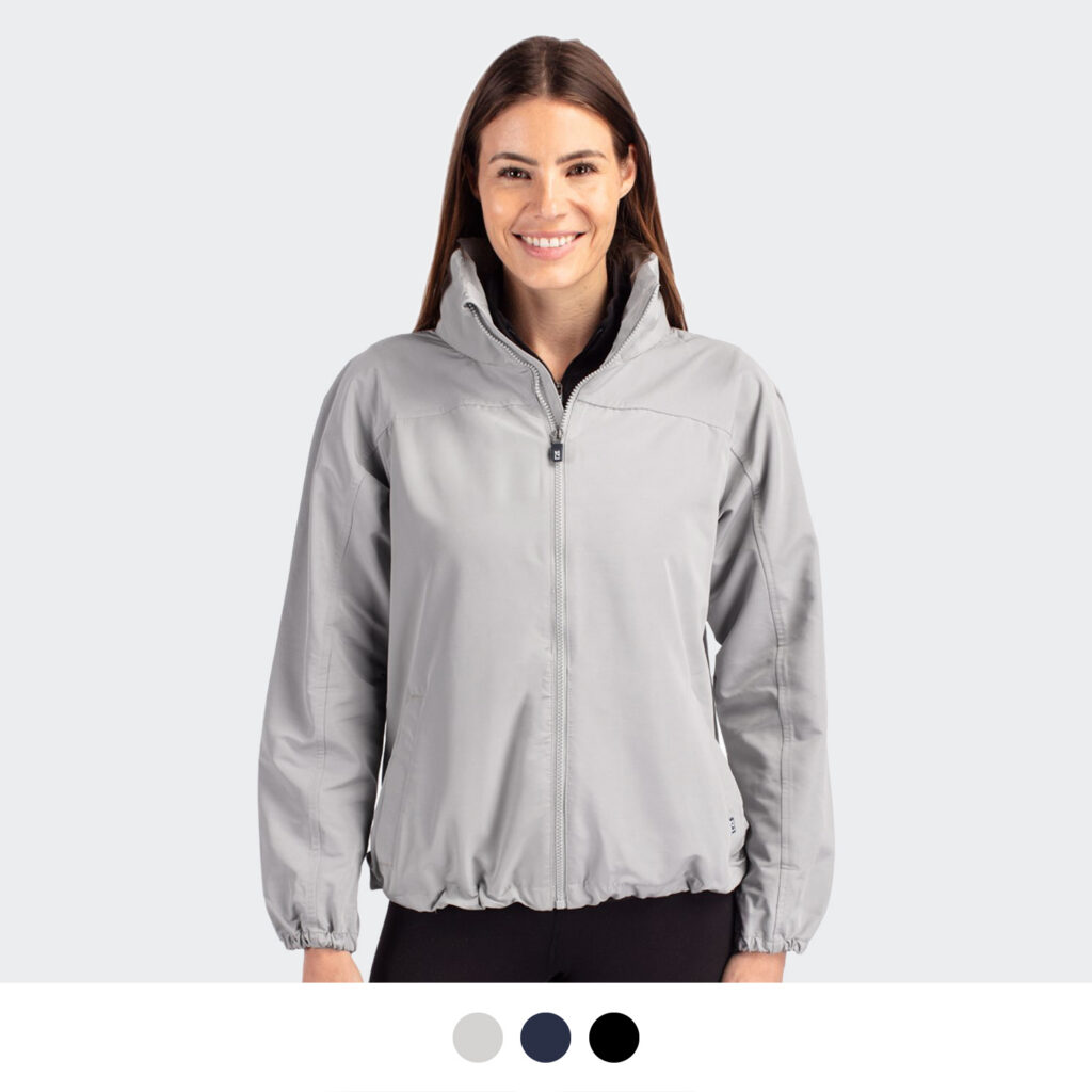 image of product Cutter & Buck Charter Womens Full Zip Jacket Main